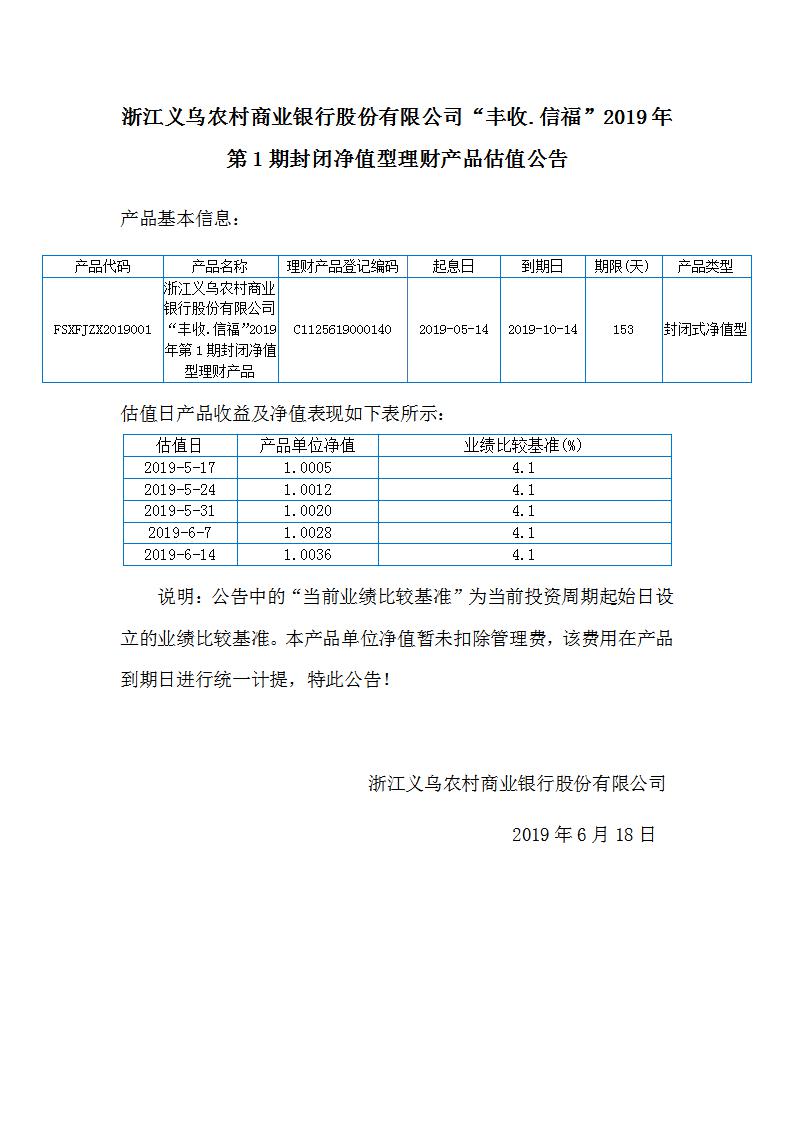 丰收信福2019年第1期封闭净值型产品估值公告_01.jpg